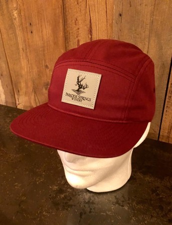 PSW 5 Panel Hat Red