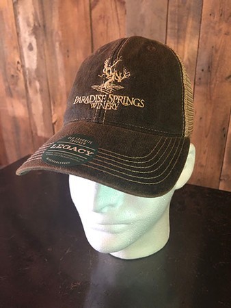 Faded Black Logo Trucker Hat